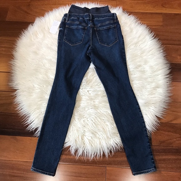 🌿 Maternity Full-Panel Boot-Cut Jeans - Picture 8 of 9